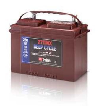 Show details for Trojan 27TMH 12V 115Ah RV Deep Cycle Battery Trojan, golf battery, golf cart battery, 12v golf cart battery, 12v 155ah, 12v 115ah battery, golf battery, 27TMH