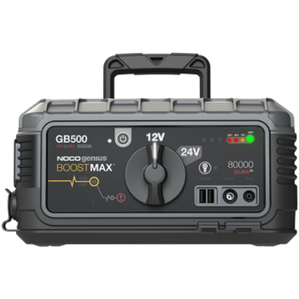 Picture of NOCO Genius GB500 -20000A – 12V and 24V Boost Max UltraSafe Lithium Jump Starter