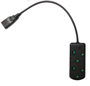 Show details for Multi Plug IEC Adaptor 2 Way Picture of Multi Plug IEC Adaptor 2 Way