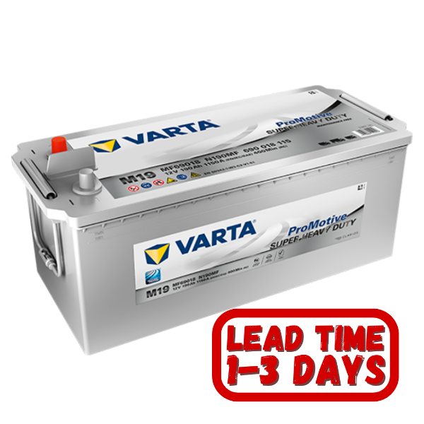 Varta Truck Battery, M19, m19 battery, 696, 12v 190ah, 696 Truck Battery