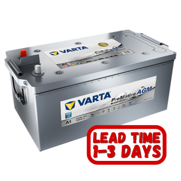 Show details for Varta A1/695 AGM 12v 210Ah 1200cca LHP Truck Battery 710 901 120 / MF71001 Varta Truck Battery, A1, a1 battery, 695 battery, 12v 210ah, 695 AGM Truck Battery