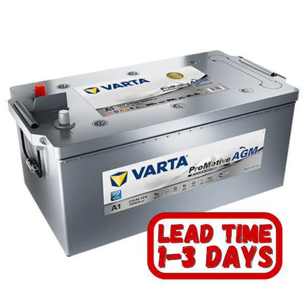 Varta Truck Battery, A1, a1 battery, 695 battery, 12v 210ah, 695 AGM Truck Battery