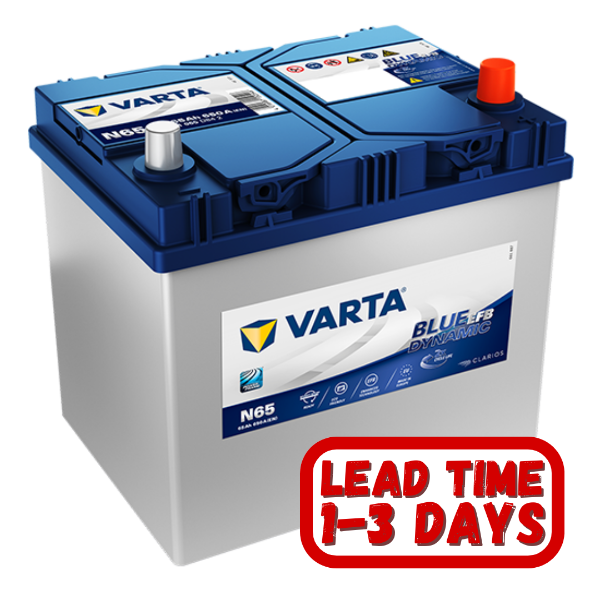 Varta Car Battery, N65, n65 battery, 649 efb, 12v 65ah, 649 EFB Car Battery
