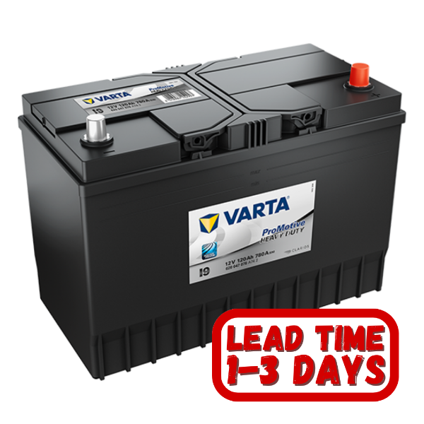Varta Heavy Duty Battery, I9, I9 battery, 674, 12v 120ah, 674 Battery