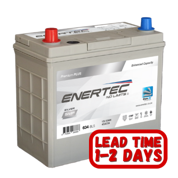 Show details for Enertec 634 Silver, 12v, 50ah 450CCA LHP Car Battery Enertec Silver 634 12,v 50ah, 450CCA LHP Car Battery
