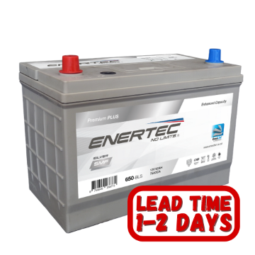 Show details for Enertec 650 Silver, 12v, 92Ah, 830CCA, LHP Car Battery Enertec Silver 650HC, 12v 92ah 830cca, 12v car battery, 92ah car battery, 830cca car battery
