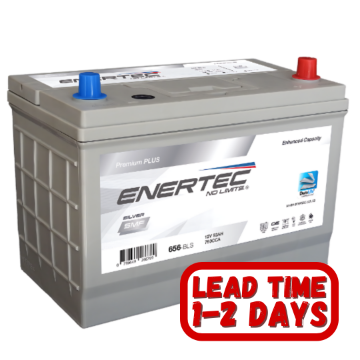 Show details for Enertec 656/650S Silver, 12v, 92Ah, 750CCA, RHP Car Battery Enertec Silver Car Battery, 656 car battery, 12v 92ah 750cca