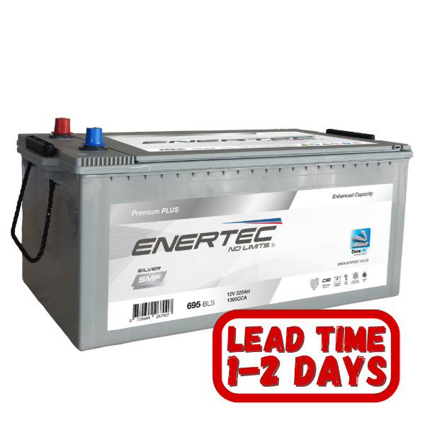 Enertec Silver 695HC 12v, 240ah, 1450cca LHP Truck Battery