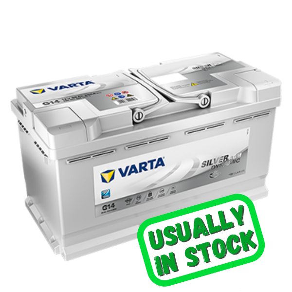 varta, G14, g14 battery, 658 agm, 12v 95ah, 658 Battery