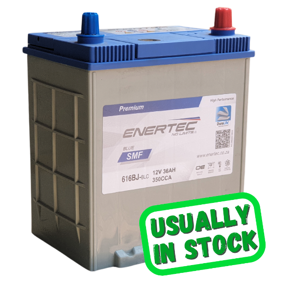 Enertec Blue 616bj, 616, 616bj, 616 battery, 616bj battery, 12v 36ah, 12v 36ah 380cca