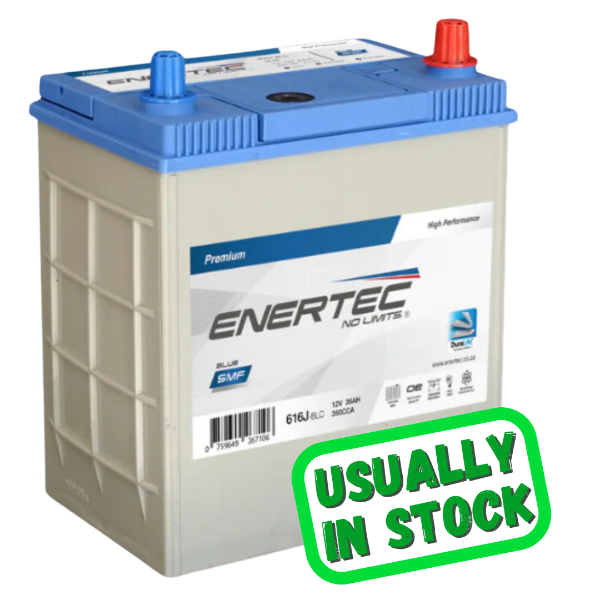 Enertec Blue 616j, 616j, 616 j, 616 battery, 616j battery, 12v 36ah, 12v 36ah 350cca
