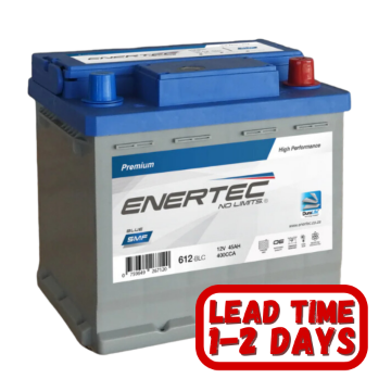 Show details for Enertec 612 Blue, 12v, 45Ah, 400CCA RHP Car Battery Enertec Blue 612, 612, 612 battery, 12v 45ah, 12v 45ah 460cca