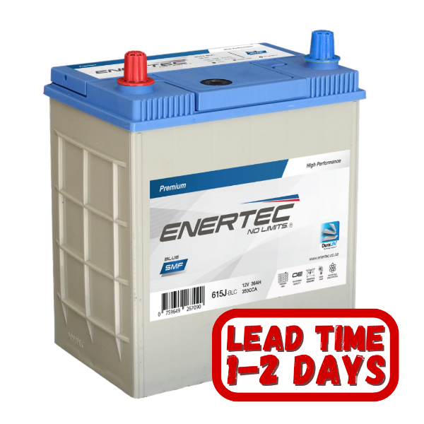 Enertec Blue 615j, 615j, 615 battery, 615, 12v 36ah, 12v 36ah 350cca,