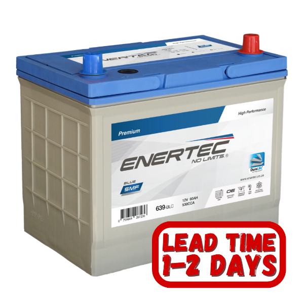 Enertec Blue 639, 639, 639 battery, 12v 60ah, 12v 60ah 500cca, 12v battery, 60ah battery