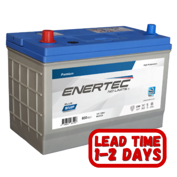 Show details for Enertec 650 Blue, 12v, 80Ah, 600CCA, LHP Car Battery Enertec blue 650 car battery, 12v 80ah, 12v 80ah 600cca