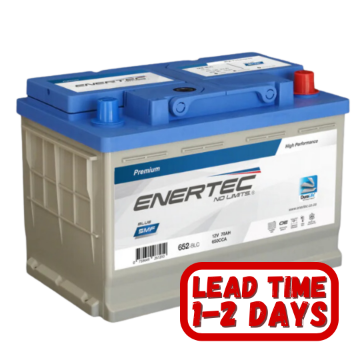 Show details for Enertec 652 Blue, 12v, 70Ah, 650CCA RHP Car Battery Enertec Blue 652, car battery, 12v 70ah 710cca, 12v car battery, 70 amp car battery