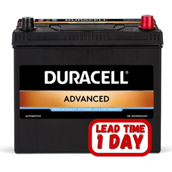 DURACELL 636B 12v 45ah 390cca RHP Car Battery