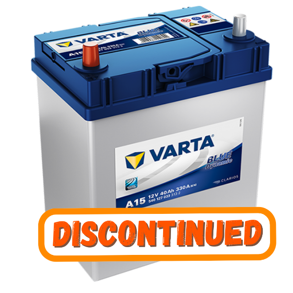 Varta Car Battery, A15H, A15, 615, 615 Car Battery