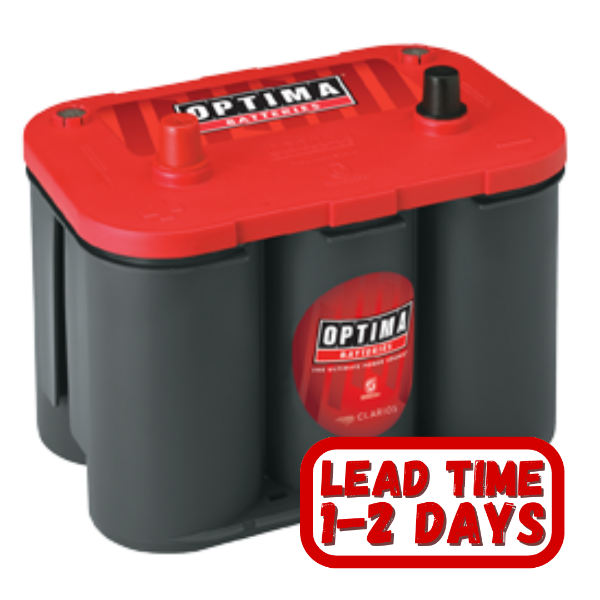 Optima Red Top 12V 50Ah 800cca Spiral AGM Starter Battery. RT S 4.2 (34)