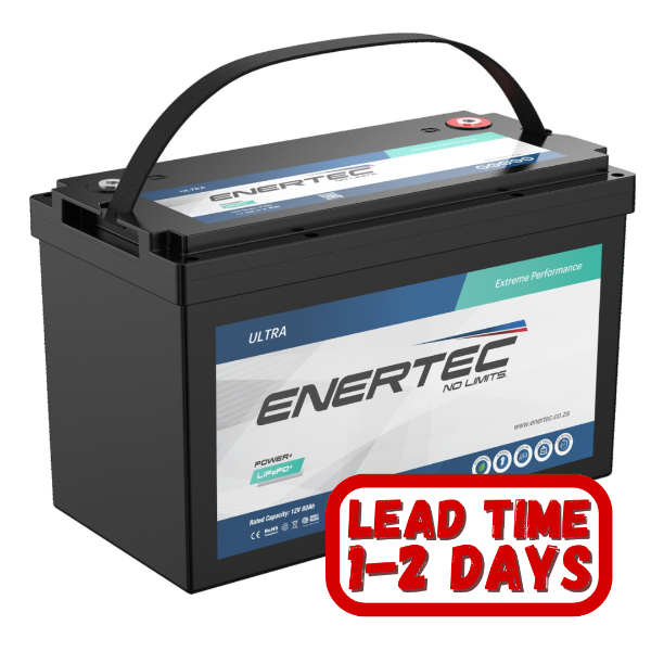 Enertec 12v 105ah Lithium-ion Drop-in Lead Replacement Battery