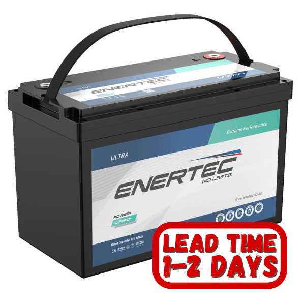 Enertec 12v 105ah Lithium-ion Drop-in Lead Replacement Battery