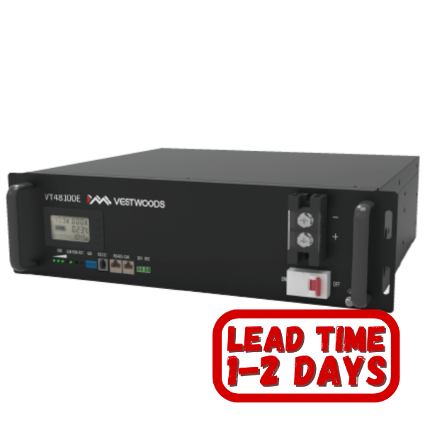 Vestwoods VT48100E-A2 5.1Kwh 100ah LI-ion 51.2v Battery