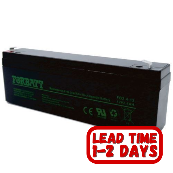 Forbatt  AGM 12v 2.4Ah Sealed Lead Acid Battery