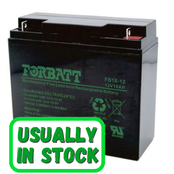 Forbatt 12v 18ah (AGM) Sealed Lead Acid UPS Battery