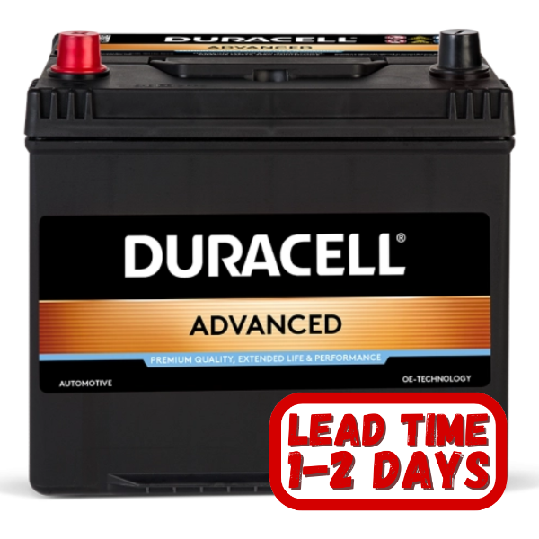 DURACELL 622DA 60ah 510cca LHP Car Battery