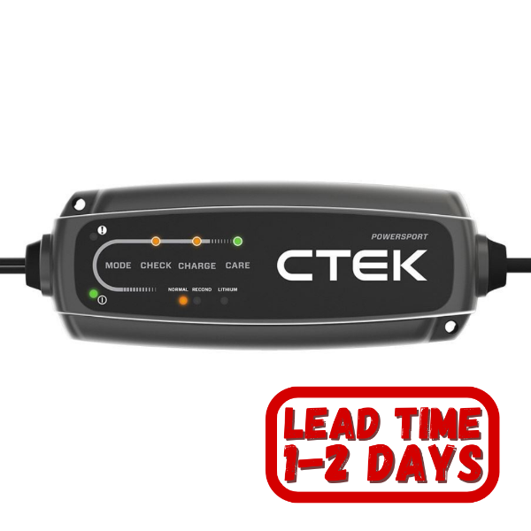 CTEK CT5 POWERSPORT - 12V 2.3A BATTERY CHARGER FOR LEAD ACID AND LITHIUM BATTERIES