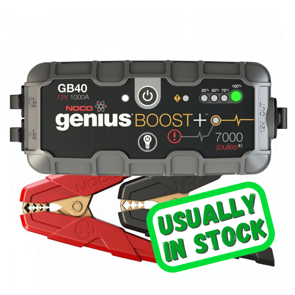 NOCO Genius GB40 Boost Plus 1000A 12v Ultrasafe Lithium Jump Starter
