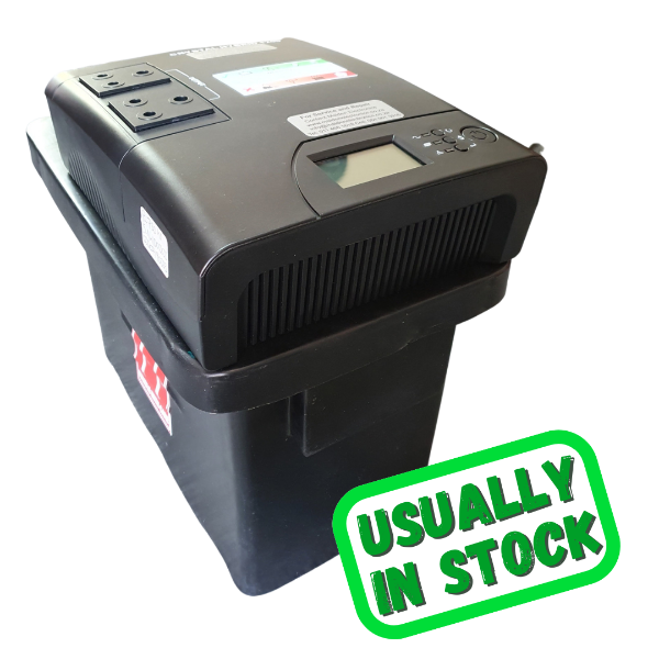 Picture of 720w/1200va Crystal Inverter w/ 1 x 100Ah Lithium Ion Battery