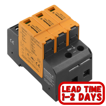 Show details for WEIDMULLER Three Phase Surge Arrestor Picture of WEIDMULLER Three Phase Surge Arrestor
