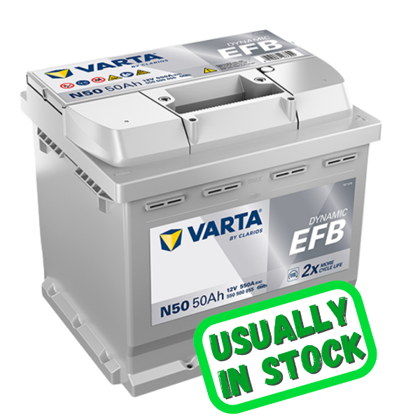 Varta Car Battery, N60, N60 battery, 646 efb, 12v 60ah, 646 EFB Battery