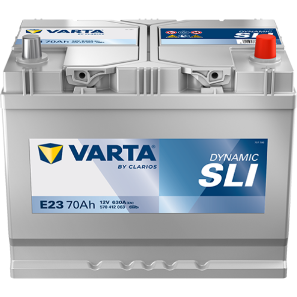 Varta Car Battery, E23, e23 battery, 639, 639 battery, 12v 70ah, 639 Car Battery