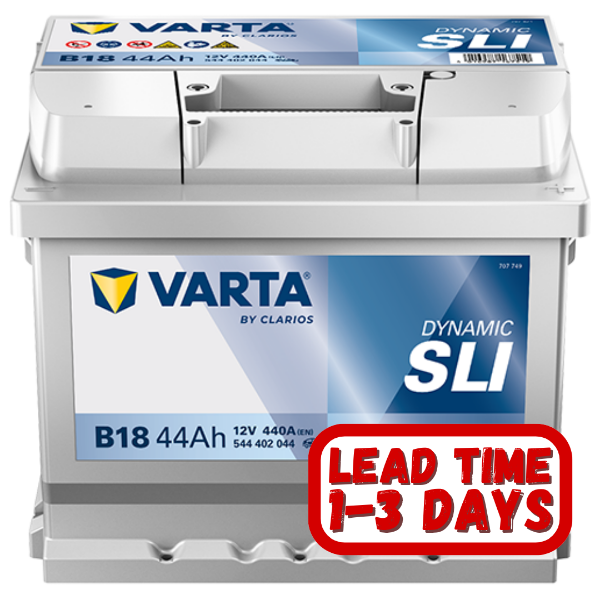 Varta Car Battery, B18, B18 battery, B18H Car Battery, 12v 43ah, 618, 619