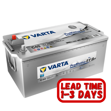 Show details for Varta C40/695 EFB 12v 240Ah 1200cca LHP Truck Battery 740 500 120 / MF74000 Varta Truck Battery, C40, c40 battery, 695, 695 EFB Battery