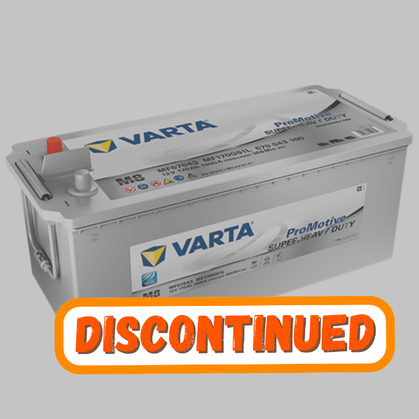 Picture of Varta M8/692 12v 170Ah 940cca LHP Truck Battery MF67043 / 670 043 100