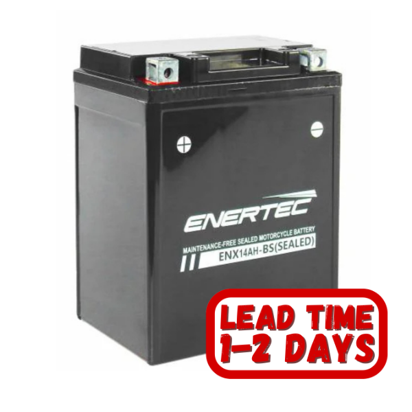 ENX14AH-BS Enertec 12v 14ah 170CCA Motorcycle Battery