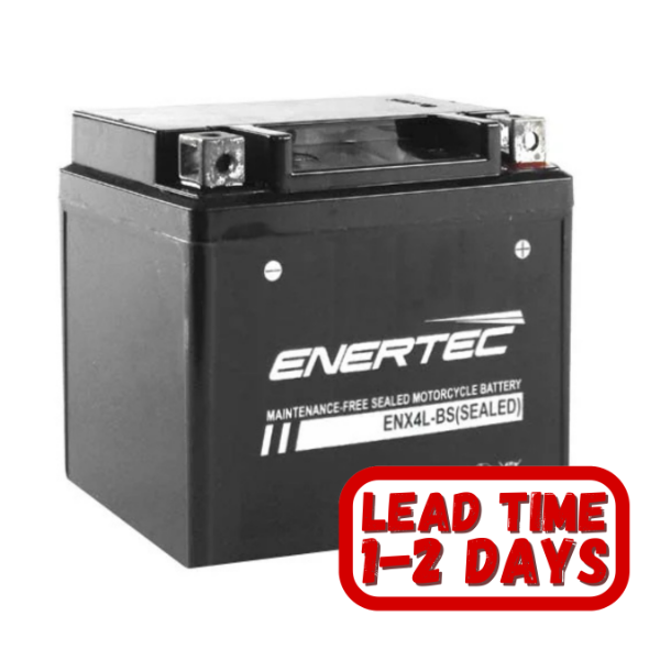 Enertec 12v 3.5ah 60CCA Motorcycle Battery  4L-BS
