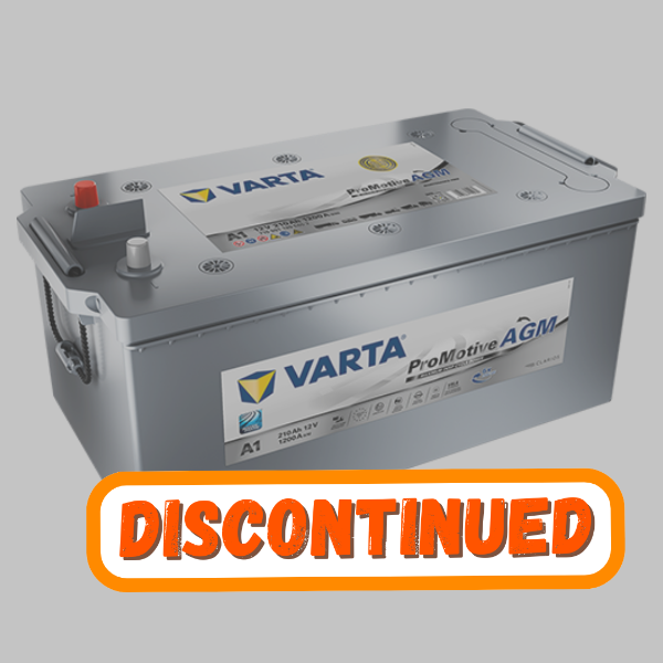 Varta Truck Battery, A1, a1 battery, 695 battery, 12v 210ah, 695 AGM Truck Battery