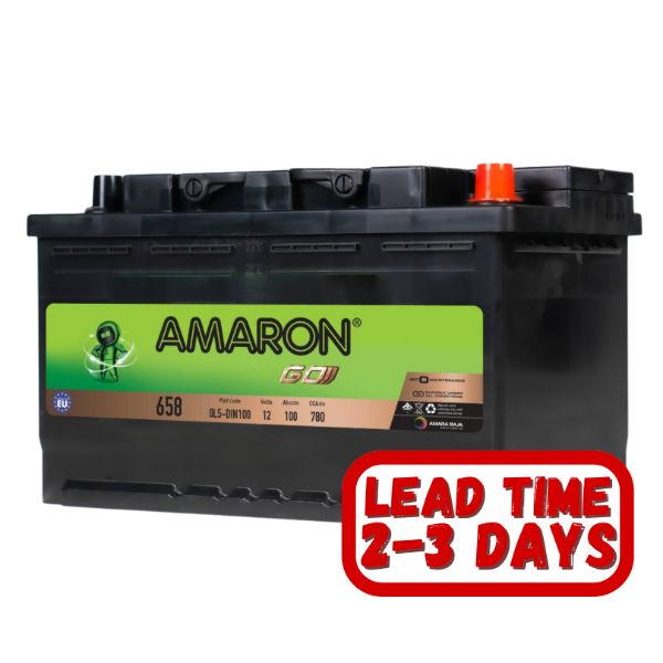 Amaron 658, 12v, 100Ah, 780CCA