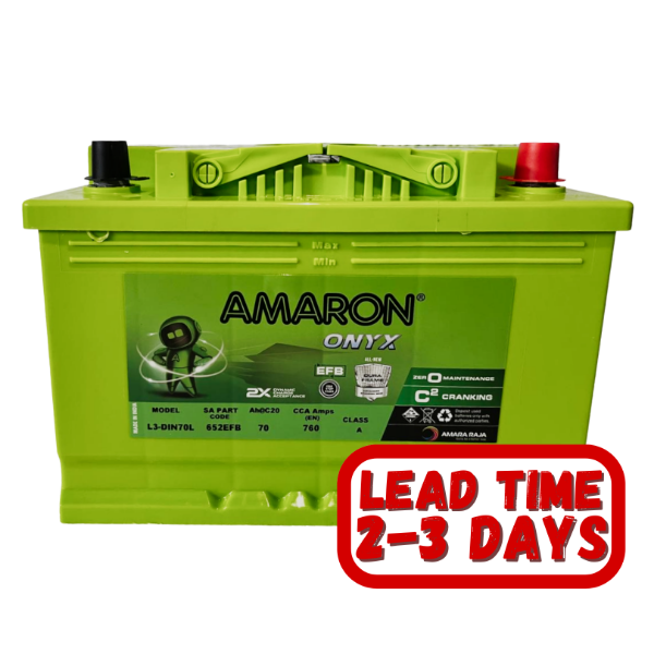 Amaron 652EFB, 12v, 70Ah, 760CCA