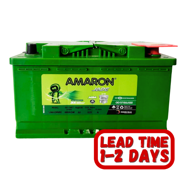 Amaron 668AGM, 12v, 80Ah, 825CCA