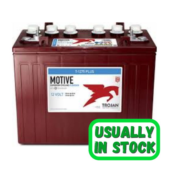 Trojan T1275-Plus 12V 150Ah Golf Cart Deep Cycle Battery