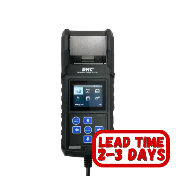 BT1100 6v & 12v Battery Tester & Vehicle Electrical System Analyzer with printer