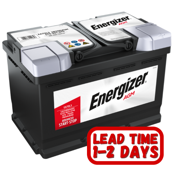 652, 652 agm, 652 battery, 652 agm battery, 12v 70ah, 12v 70ah 760cca, Energizer car battery
