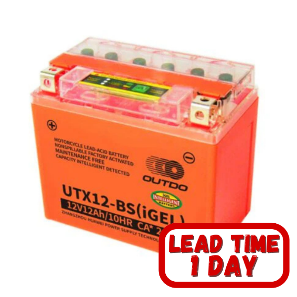 OutDo iGel 12BS 12Ah 200CCA Motorcycle Battery