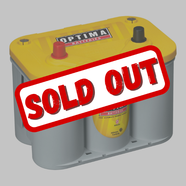 Optima Yellow Top 12V 55Ah 765cca Spiral AGM Battery LHP. YT S4.2 (D34)