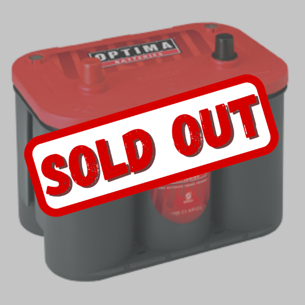 Optima Red Top 12V 50Ah 800cca Spiral AGM Starter Battery. RT S 4.2 (34)